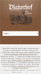 Mobile Screenshot of platzerhof.com